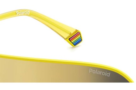 Sunglasses Polaroid PLD6222/S 40G/LM Polarized Monoscheibe | Shield Gelb