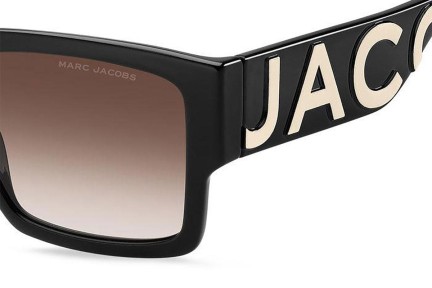 Sonnenbrille Marc Jacobs MARC739/S 80S/HA Rechteck Schwarz