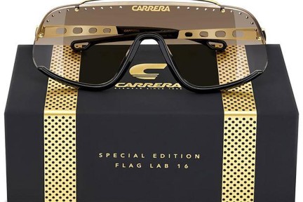 Sonnenbrille Carrera FLAGLAB16 FG4/86 Monoscheibe | Shield Gold