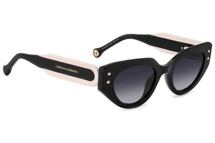 Sunglasses Carolina Herrera HER0221/G/S 3H2/9O Cat Eye Schwarz