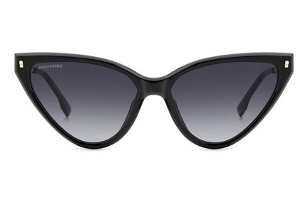 Sonnenbrille Dsquared2 D20134/S 807/9O Cat Eye Schwarz