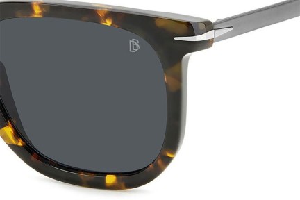 Sunglasses David Beckham DB7119/S 4HU/IR Rechteck Havanna