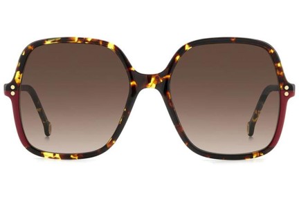 Sunglasses Carolina Herrera HER0244/S O63/HA Quadratisch Havanna