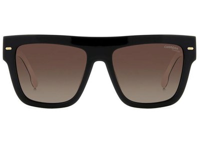 Sunglasses Carrera CARRERA3016/S 80S/LA Polarized Flat Top Schwarz