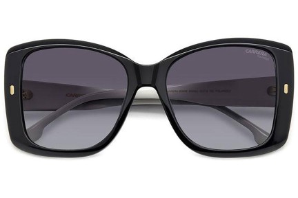 Sunglasses Carrera CARRERA3030/S 80S/WJ Polarized Quadratisch Schwarz