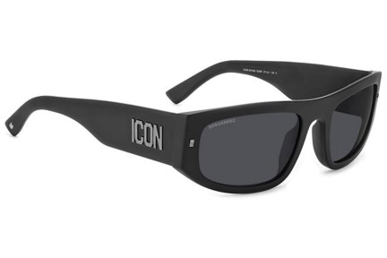 Sunglasses Dsquared2 ICON0016/S 003/IR Rechteck Schwarz