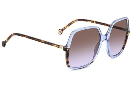 Sonnenbrille Carolina Herrera HER0244/S MVU/QR Quadratisch Blau