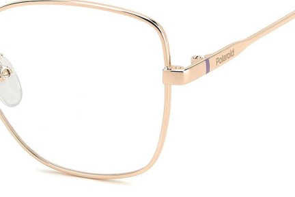 Glasses Polaroid PLDD521/G DDB Quadratisch Gold