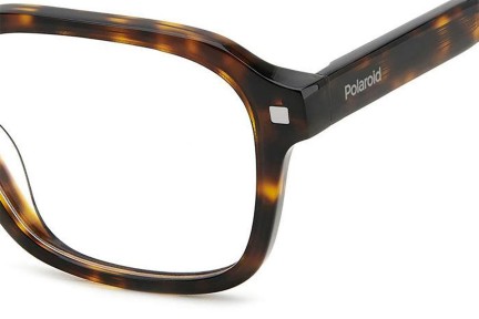 Glasses Polaroid PLDD518 086 Rechteck Havanna