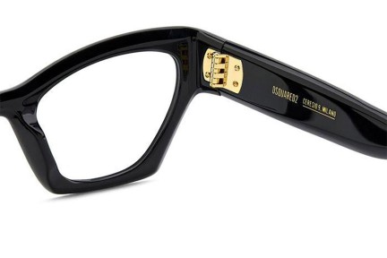 Glasses Dsquared2 D20133 807 Cat Eye Schwarz