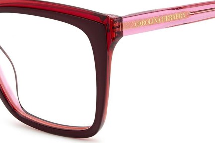 Glasses Carolina Herrera HER0251/G 0T5 Rechteck Rot