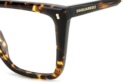 Glasses Dsquared2 D20136 086 Rechteck Havanna