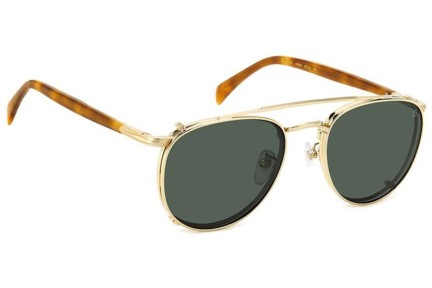 Brillen David Beckham DB1144/CS 0NR/UC Polarized Rund Gold