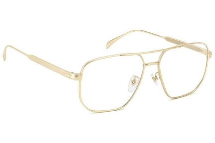 Glasses David Beckham DB7124 AOZ Rechteck Gold