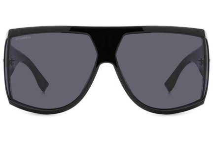 Sunglasses Dsquared2 D20124/S ANS/IR Flat Top Schwarz