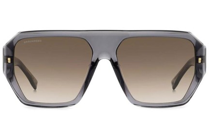 Sunglasses Dsquared2 D20128/S KB7/HA Flat Top Grau