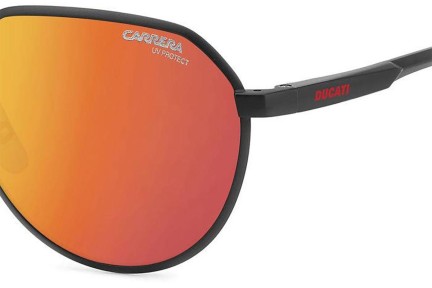 Sunglasses Carrera Ducati CARDUC036/S 003/UZ Rund Schwarz