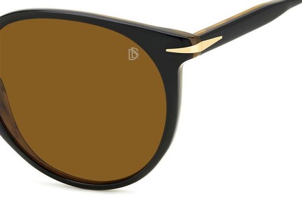 Sonnenbrille David Beckham DB1139/S 05K/2M Rund Schwarz