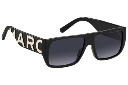 Sonnenbrille Marc Jacobs MARCLOGO096/S 80S/9O Flat Top Schwarz