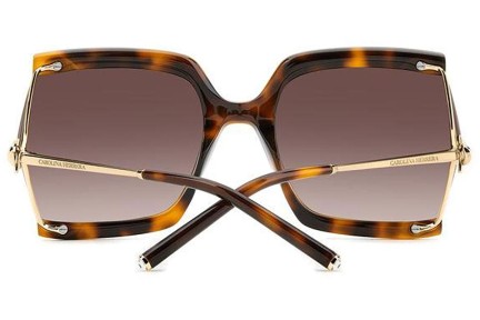 Sonnenbrille Carolina Herrera HER0216/G/S LVL/HA Quadratisch Havanna