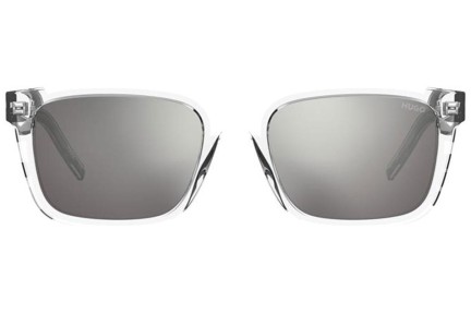 Sonnenbrille HUGO HG1297/S MNG/T4 Flat Top Kristall