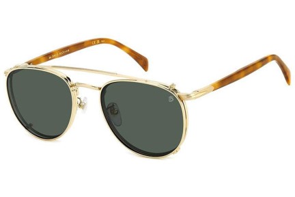 Glasses David Beckham DB1144/CS 0NR/UC Polarized Rund Gold