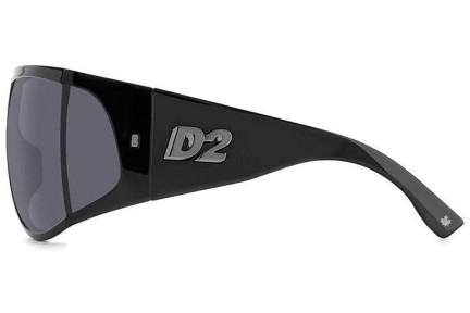 Sonnenbrille Dsquared2 D20124/S ANS/IR Flat Top Schwarz