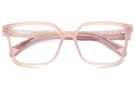 Glasses Polaroid Junior PLDD836 35J Rechteck Rosa