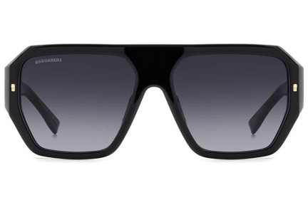 Sonnenbrille Dsquared2 D20128/S 807/9O Flat Top Schwarz