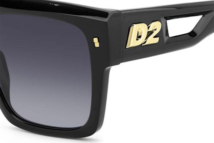 Sonnenbrille Dsquared2 D20127/S 807/9O Flat Top Schwarz