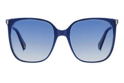 Sonnenbrille Polaroid PLD6218/S PJP/Z7 Polarized Quadratisch Blau