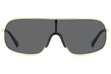 Sonnenbrille Polaroid PLD6222/S J5G/M9 Polarized Monoscheibe | Shield Gold