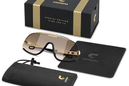 Sunglasses Carrera FLAGLAB16 FG4/86 Monoscheibe | Shield Gold