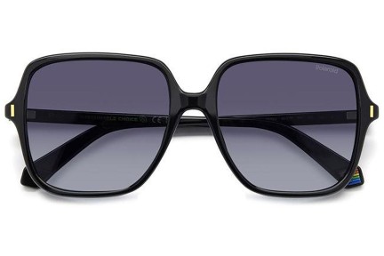 Sonnenbrille Polaroid PLD6219/S 807/WJ Polarized Quadratisch Schwarz