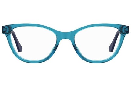 Glasses Seventh Street S337 MVU Cat Eye Blau