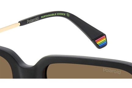 Sunglasses Polaroid PLD6220/S/X 003/SP Polarized Rechteck Schwarz