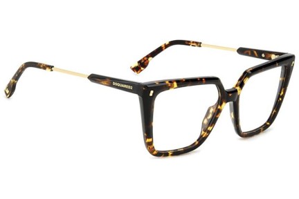 Brillen Dsquared2 D20136 086 Rechteck Havanna