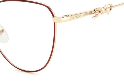 Brillen Carolina Herrera HER0220 AU2 Rechteck Rot