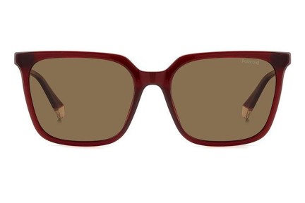 Sonnenbrille Polaroid PLD4163/S LHF/SP Polarized Pilot Rot