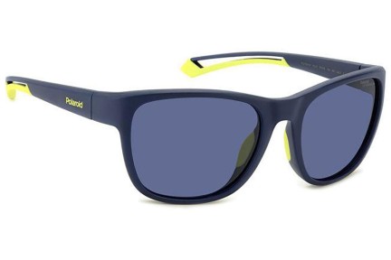 Sonnenbrille Polaroid PLD7051/S FLL/7I Polarized Rechteck Blau