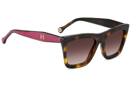 Sonnenbrille Carolina Herrera HER0226/S 0T4/HA Rechteck Havanna