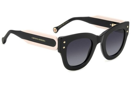 Sonnenbrille Carolina Herrera HER0222/S 3H2/9O Quadratisch Schwarz