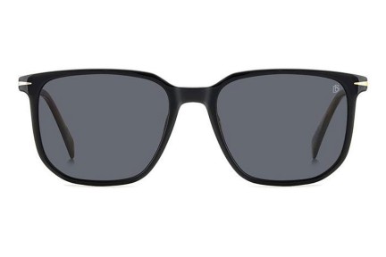 Sonnenbrille David Beckham DB1141/S 05K/M9 Polarized Rechteck Schwarz