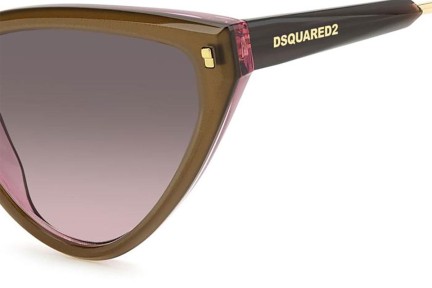 Sonnenbrille Dsquared2 D20134/S HKL/M2 Cat Eye Braun