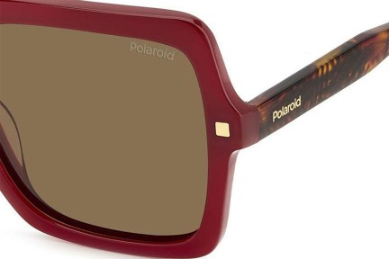 Sonnenbrille Polaroid PLD4165/S/X LHF/SP Polarized Quadratisch Rot