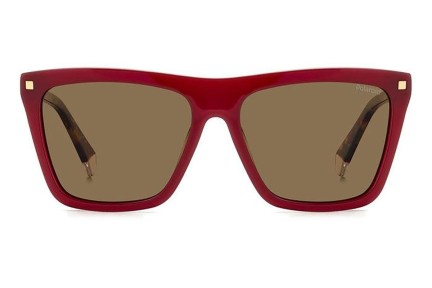 Sonnenbrille Polaroid PLD4164/S/X LHF/SP Polarized Flat Top Rot