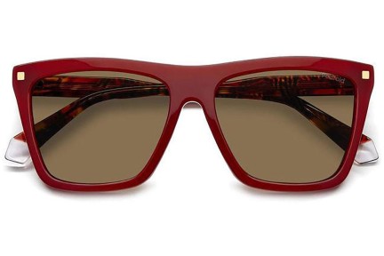 Sonnenbrille Polaroid PLD4164/S/X LHF/SP Polarized Flat Top Rot