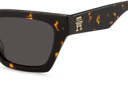 Sunglasses Tommy Hilfiger TH2101/S 086/IR Rechteck Havanna