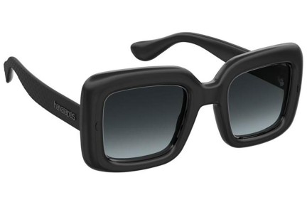 Sonnenbrille Havaianas LAGOINHA 807/9O Rechteck Schwarz