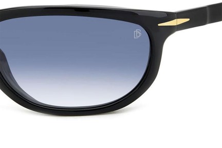 Sunglasses David Beckham DB7117/S 807/08 Rechteck Schwarz